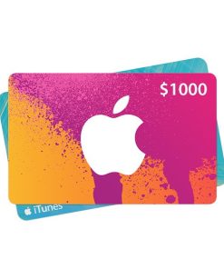 Carded iTunes Gift Card